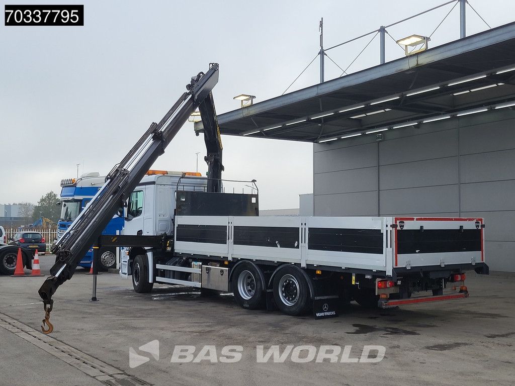 Mercedes Antos Antos 2532 6X2 Palfinger PK22002 EH crane Kran Lift+steering axle Euro 6