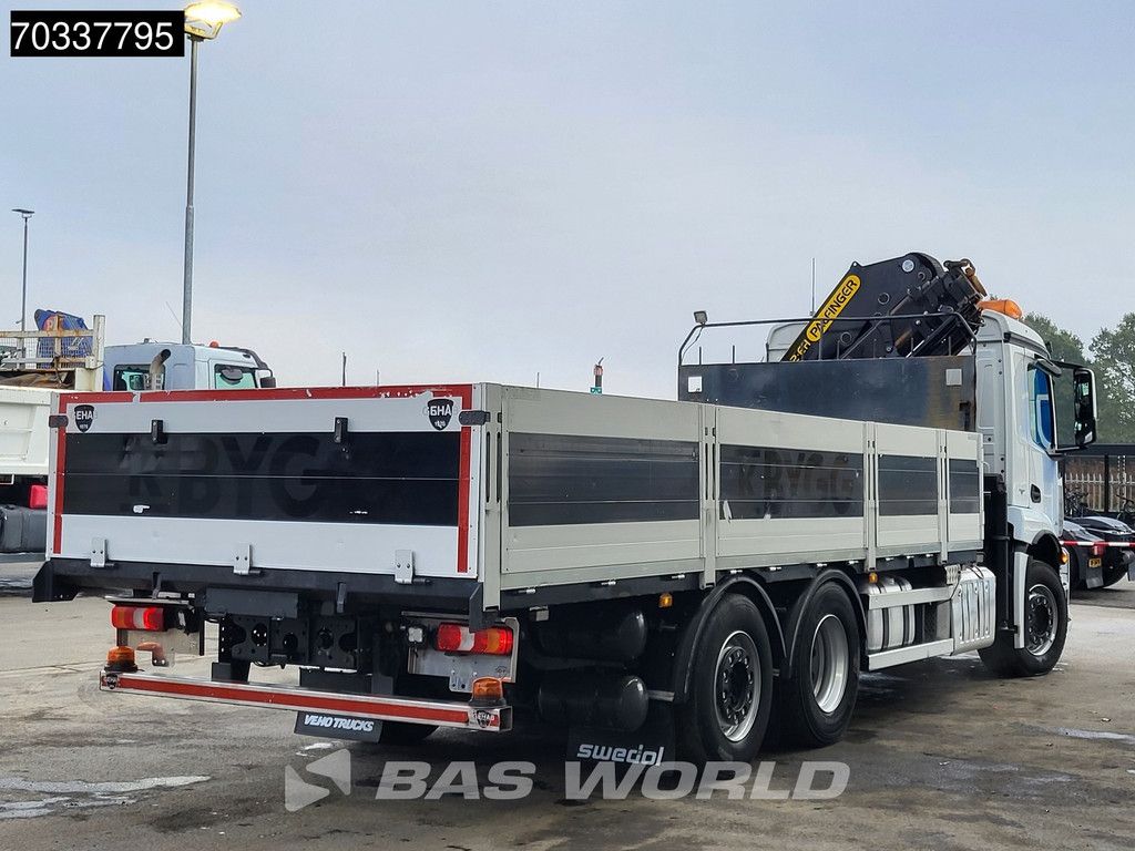 Mercedes Antos Antos 2532 6X2 Palfinger PK22002 EH crane Kran Lift+steering axle Euro 6