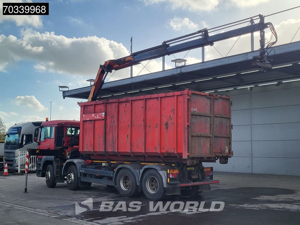 MAN TGS 35.360 8X4 Palfinger PK18002 EH Full Steel Marrel Hooklift Euro 5