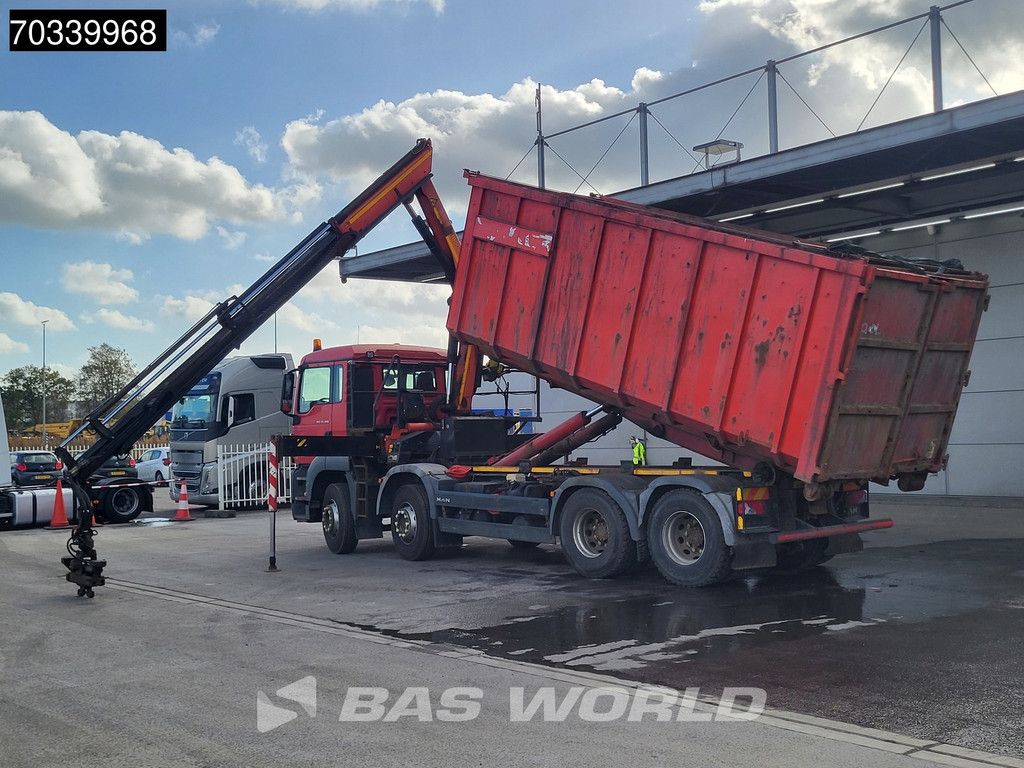 MAN TGS 35.360 8X4 Palfinger PK18002 EH Full Steel Marrel Hooklift Euro 5