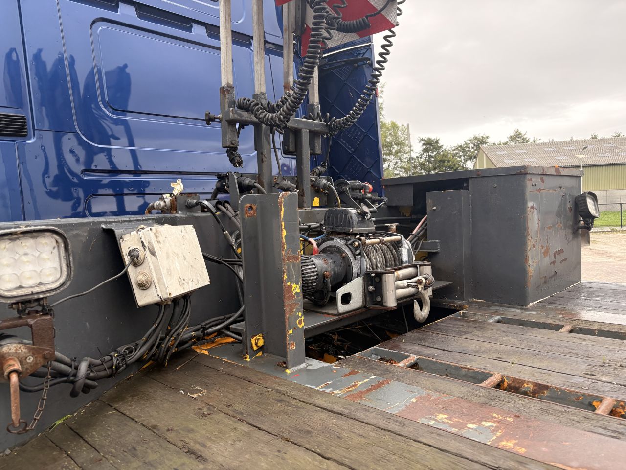 Scania R500 met dieplader