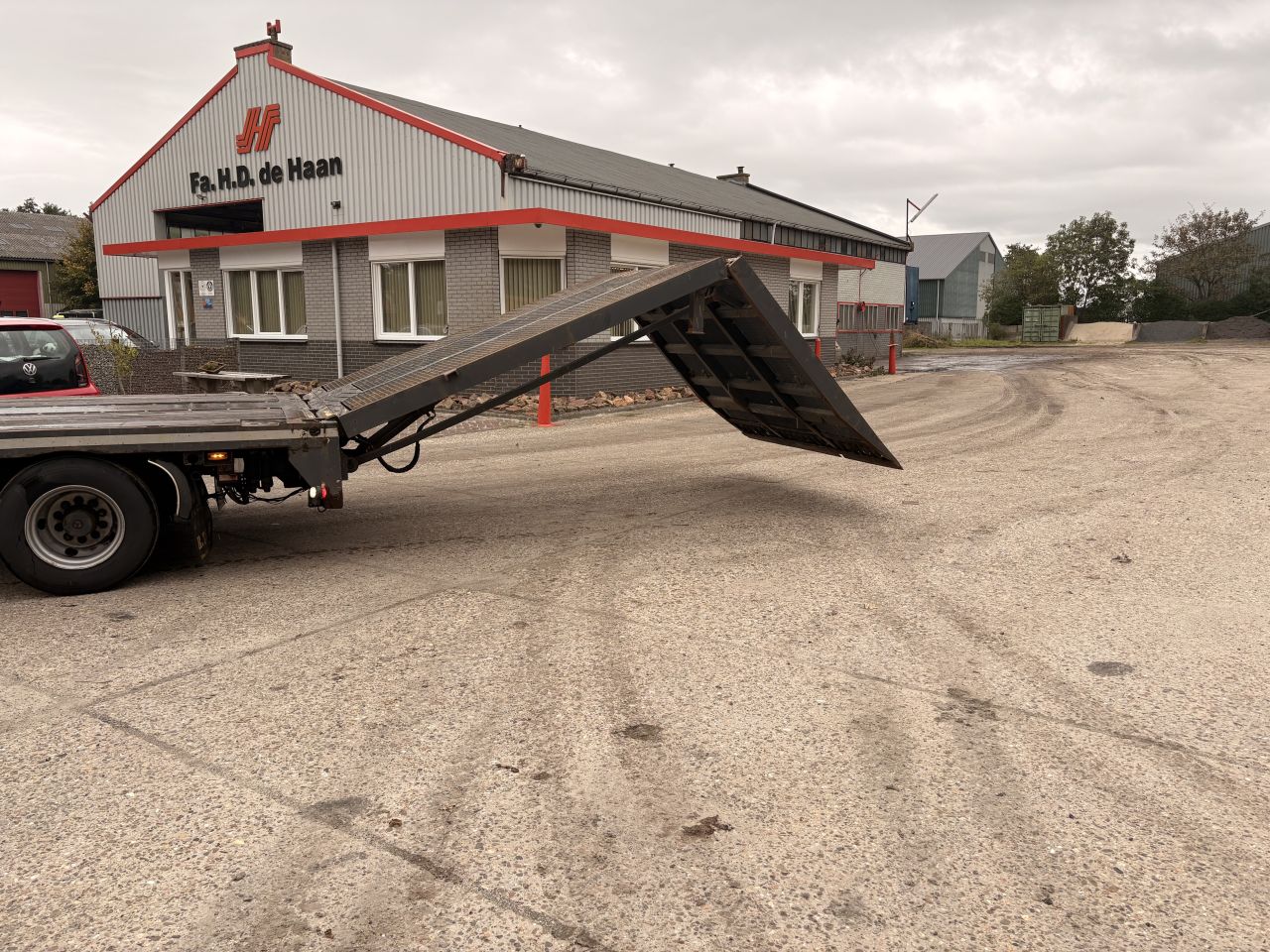 Scania R500 met dieplader