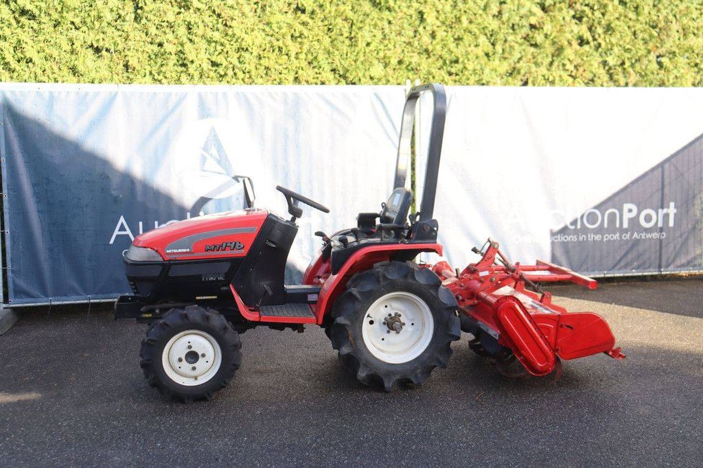 Kleintraktor Mitsubishi MT146 Diesel 14 PS mit Grubber