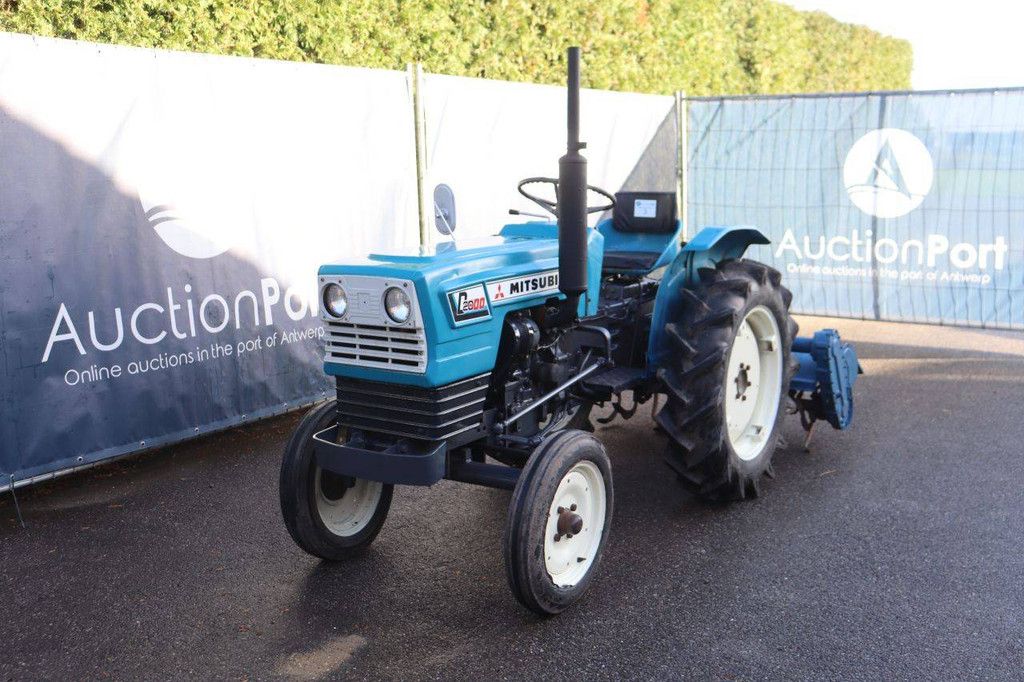 Mini tractor Mitsubishi D2000 Diesel 20hp with cultivator