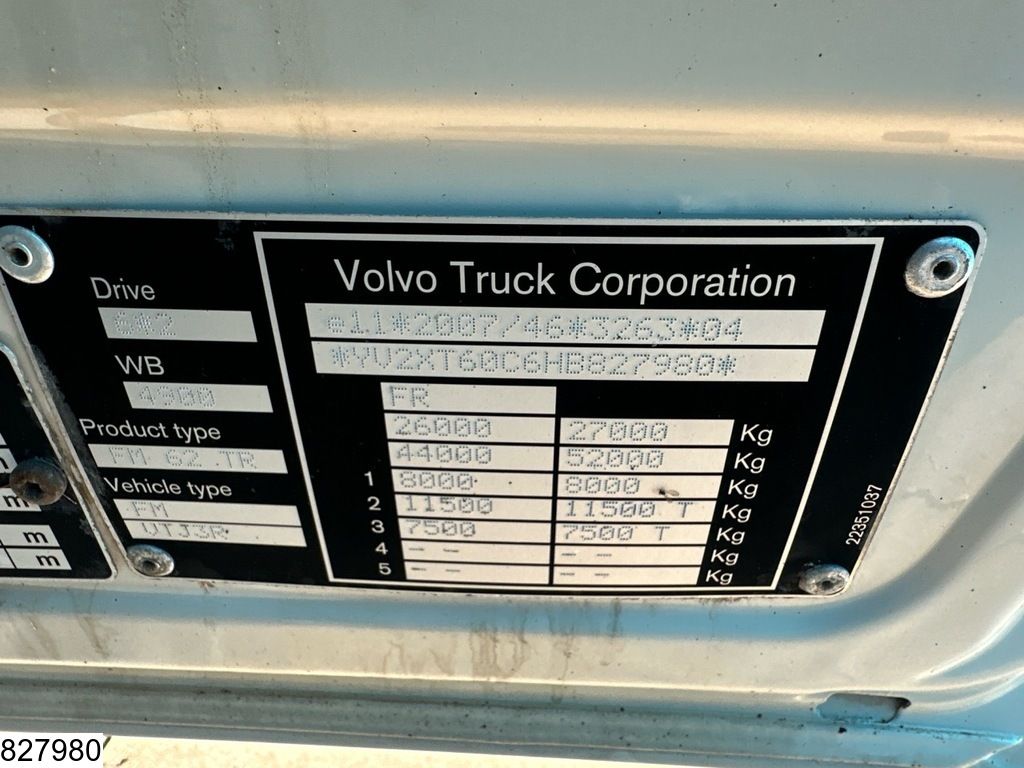 Volvo FM 540 6x2, EURO 6, Guitton 3 Deck Live Stock