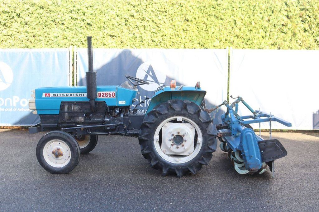 Mini tractor Mitsubishi D2650 Diesel 26hp with cultivator