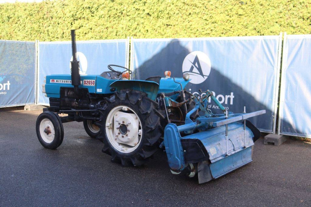 Mini tractor Mitsubishi D2650 Diesel 26hp with cultivator