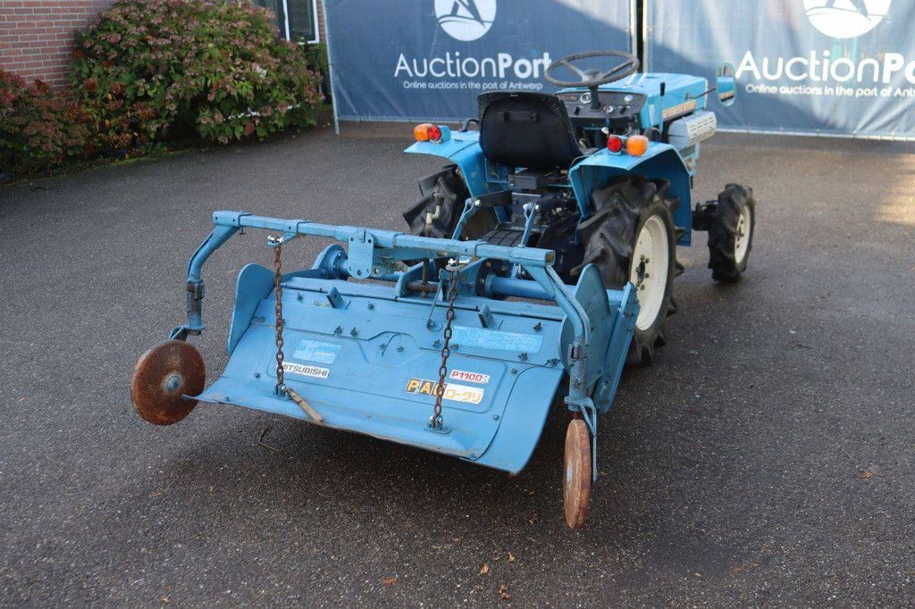 Mini tractor Mitsubishi MT1301D Diesel 13hp with cultivator