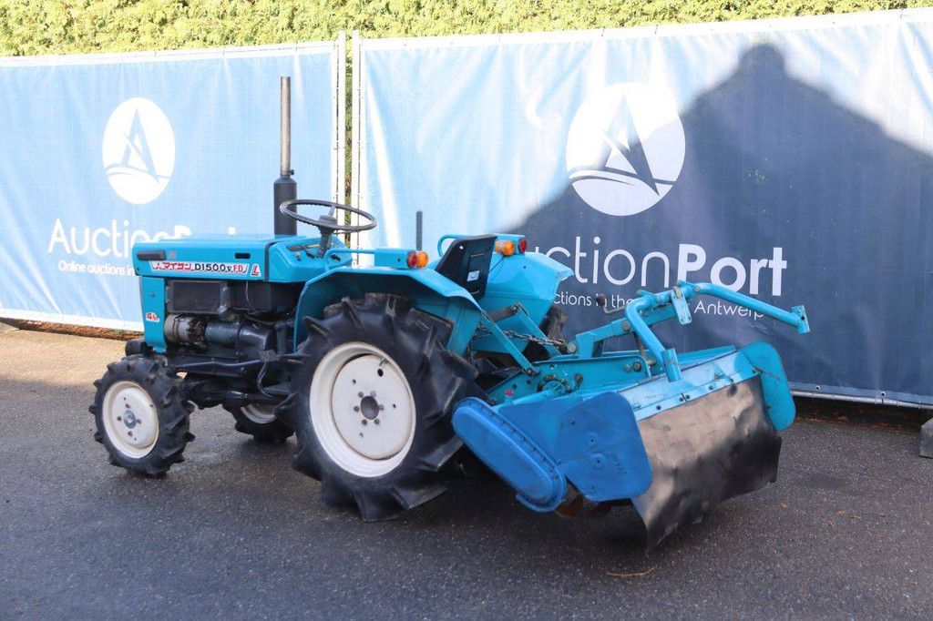 Mini tractor Mitsubishi D1500VFD-L Diesel 15hp with cultivator