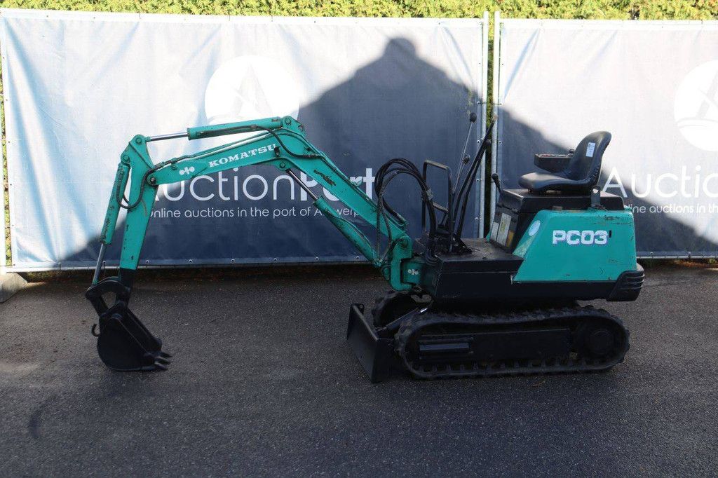 Mini excavator Komatsu PC-03 Diesel 5.9kW