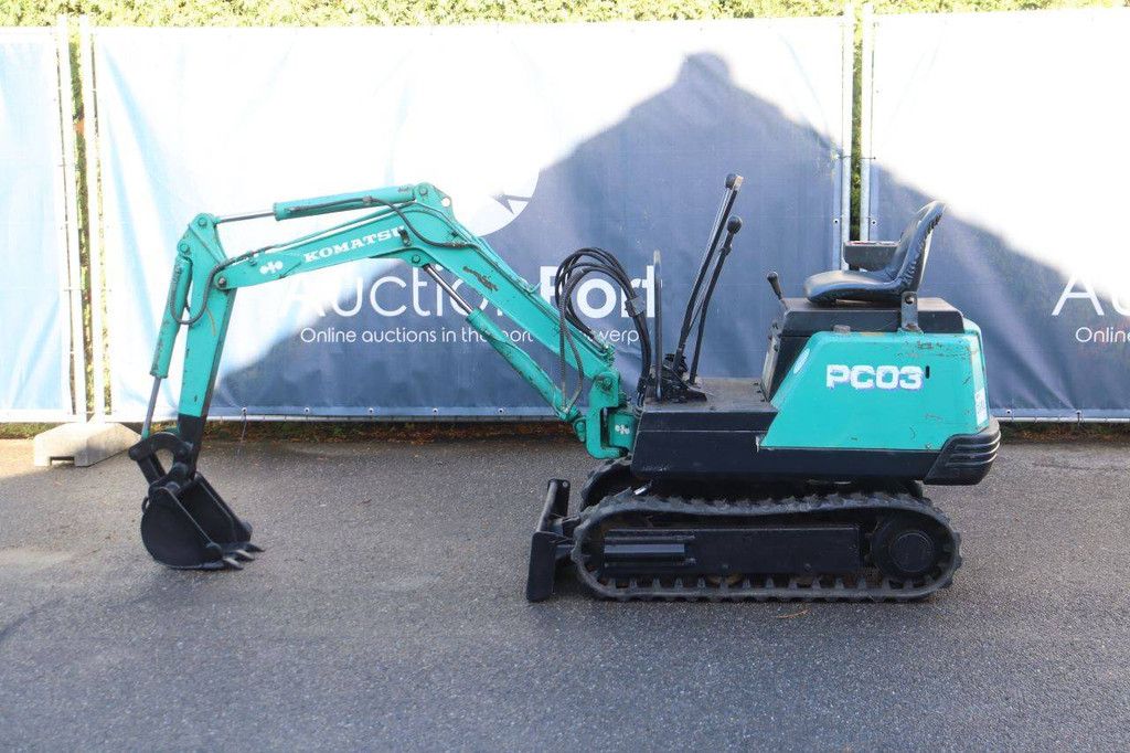 Mini excavator Komatsu PC-03 Diesel 5.9kW