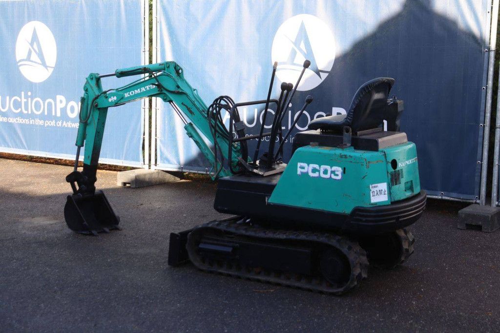 Mini excavator Komatsu PC-03 Diesel 5.9kW