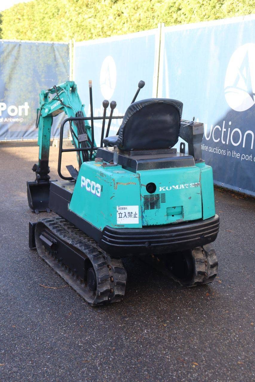 Mini excavator Komatsu PC-03 Diesel 5.9kW