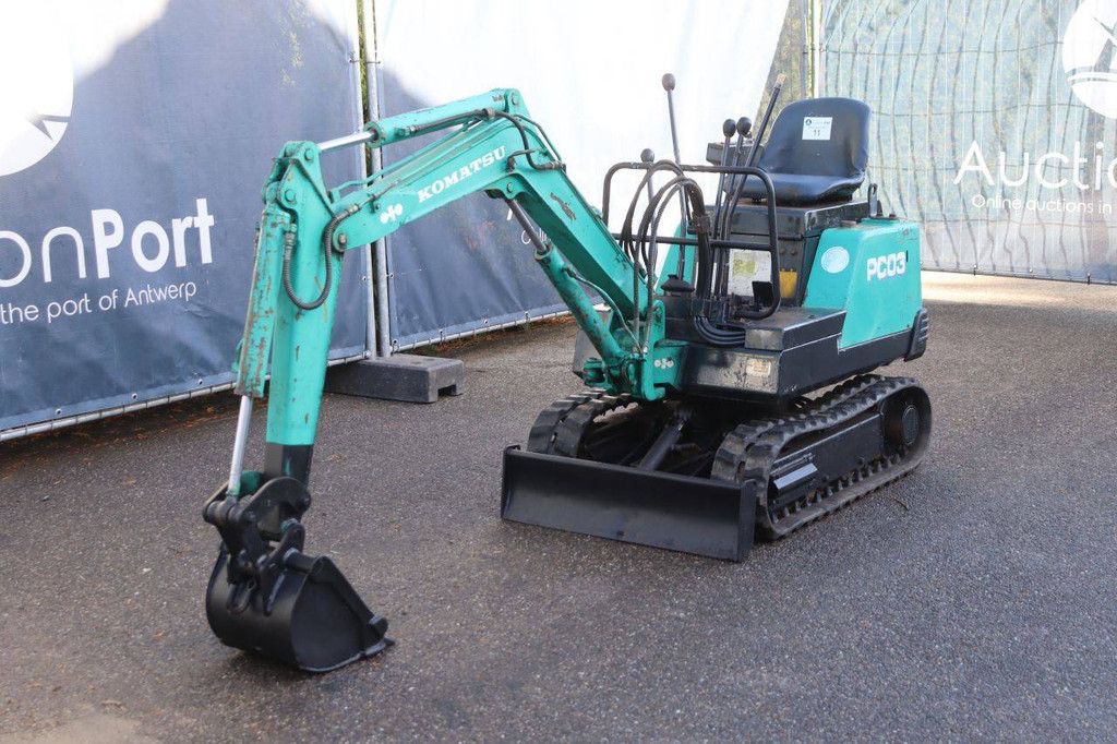 Mini excavator Komatsu PC-03 Diesel 5.9kW