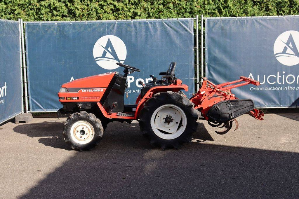 Mini tractor Mitsubishi MT155 Diesel 15hp with cultivator