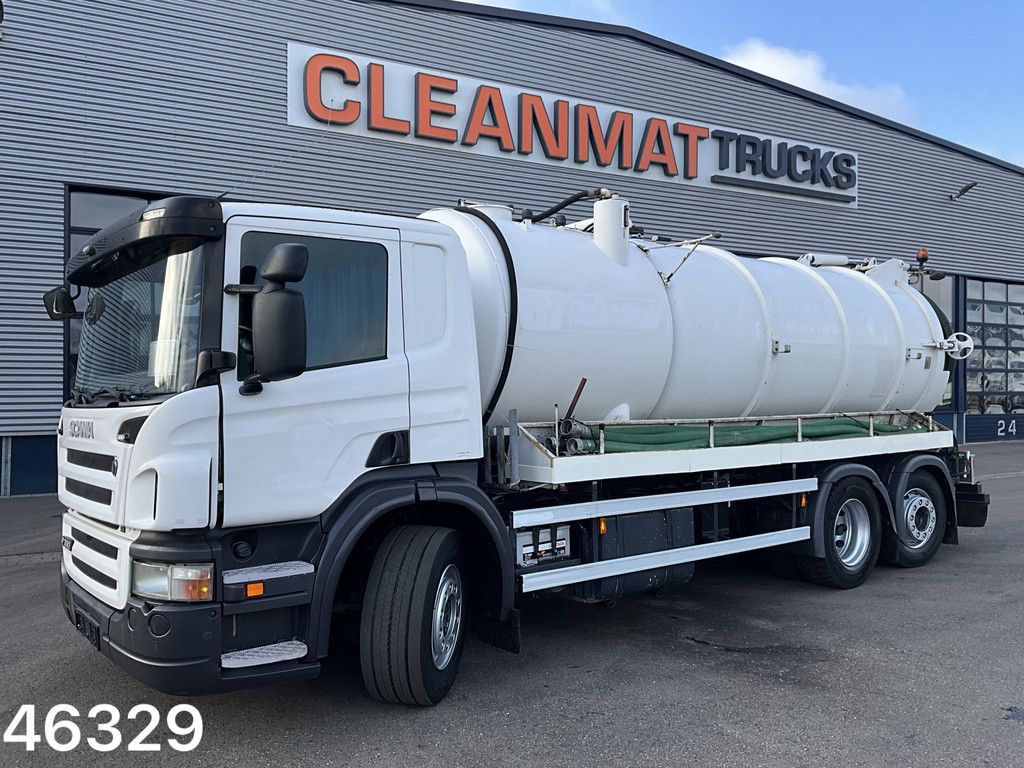 Scania P 360 Koks Saug/Spul 12m³