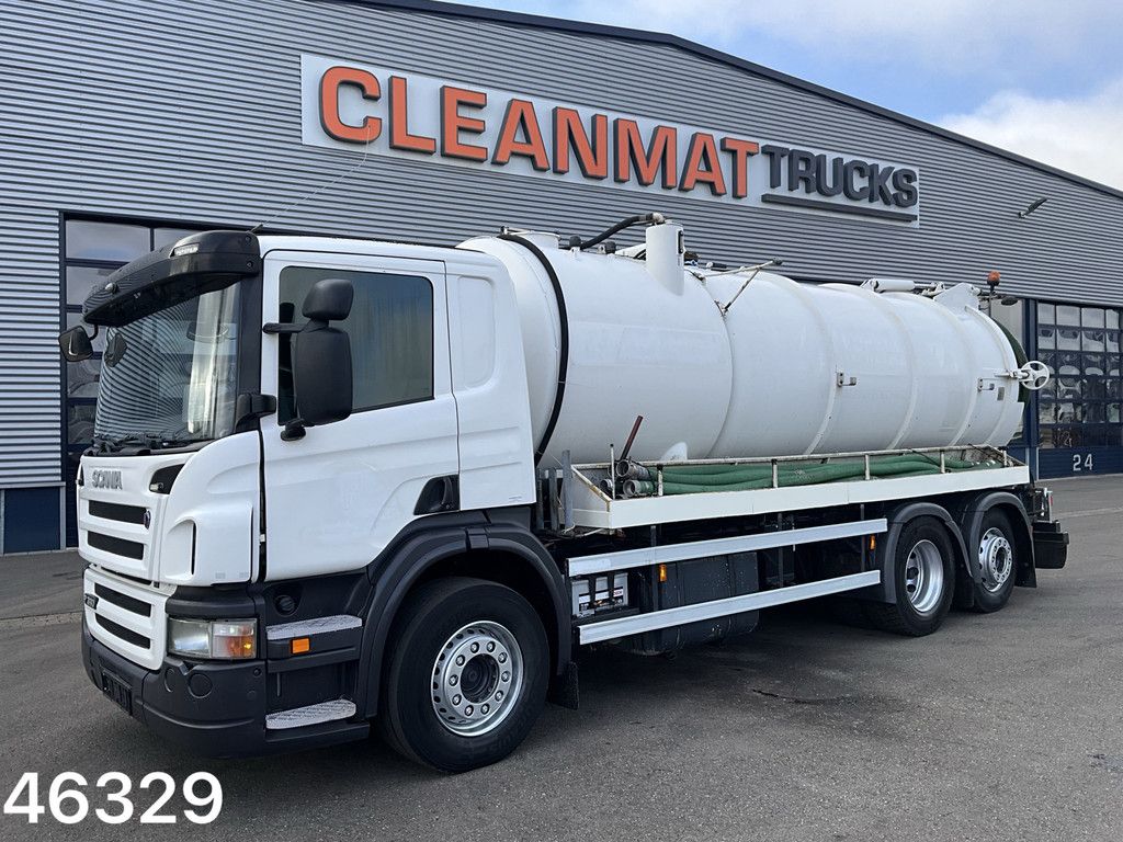 Scania P 360 Koks Saug/Spul 12m³