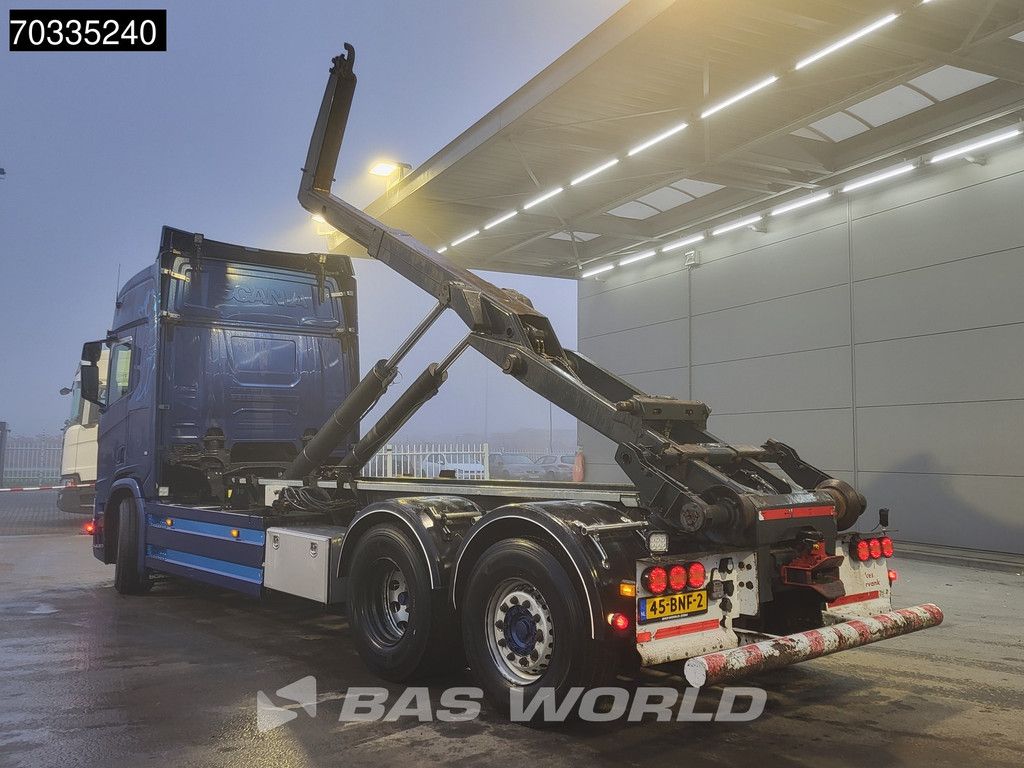 Scania R R450 6X2 NL-truck APK 25tons VDL Containersystem Lift+Steering axle Full Air Euro 6