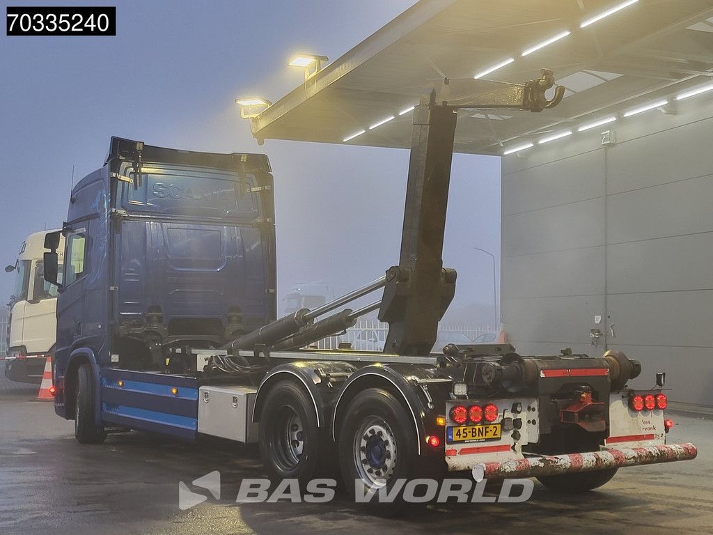 Scania R R450 6X2 NL-truck APK 25tons VDL Containersystem Lift+Steering axle Full Air Euro 6