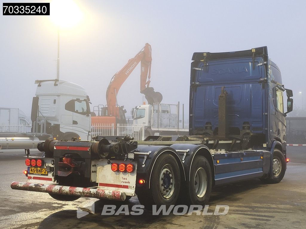 Scania R R450 6X2 NL-truck APK 25tons VDL Containersystem Lift+Steering axle Full Air Euro 6