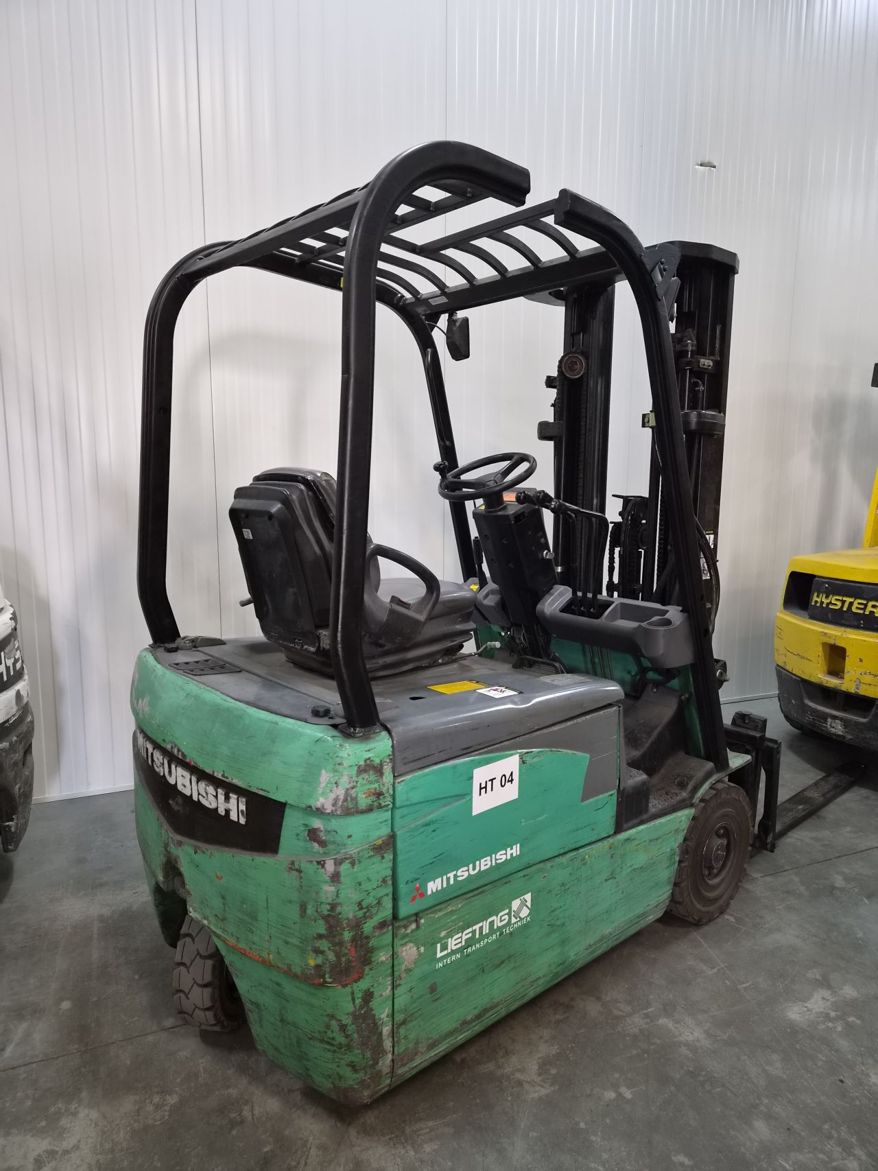 Heftruck elektro Mitsubishi 1600kg triplex