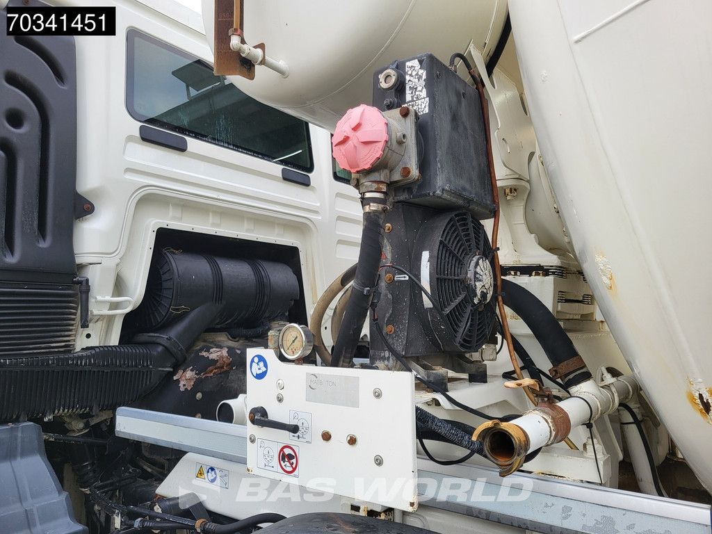 MAN TGS 32.420 8X4 9m3 Stetter AM 9 FHC LL Steel suspension Manual Euro 6