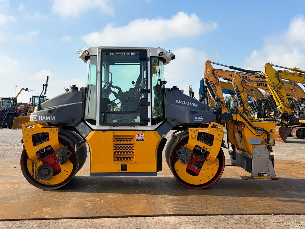 Hamm DV70i + Bomag splitter