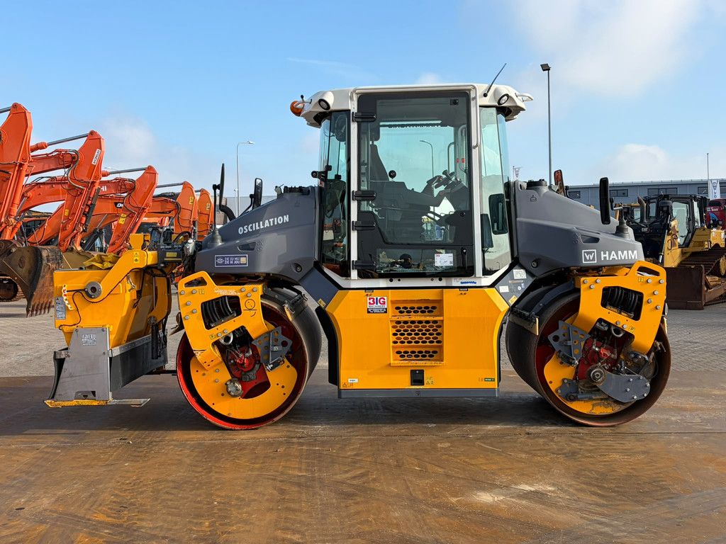Hamm DV70i + Bomag splitter