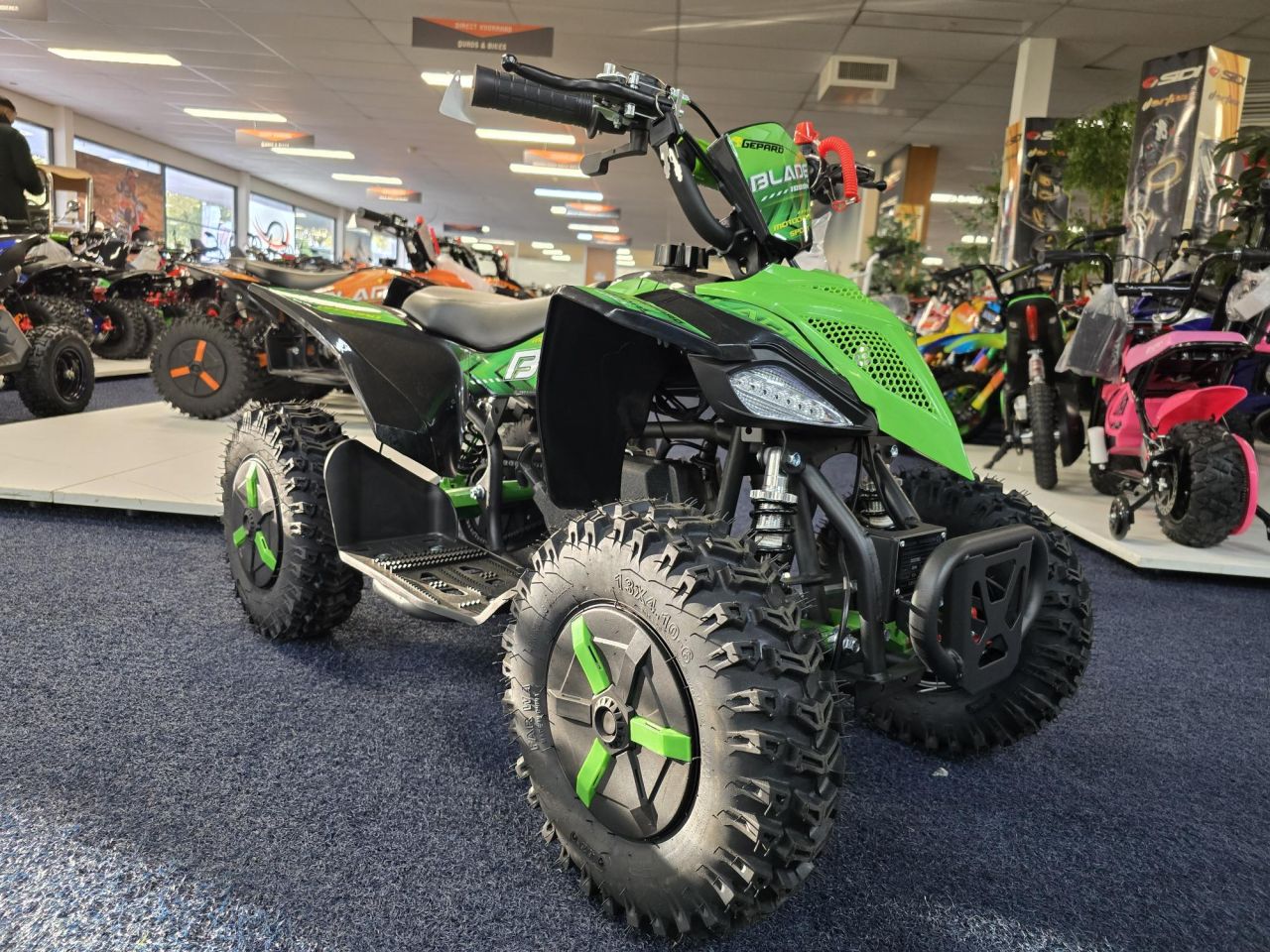Kinderquad miniquad 2 takt 4 takt elektrisch 49cc 110cc