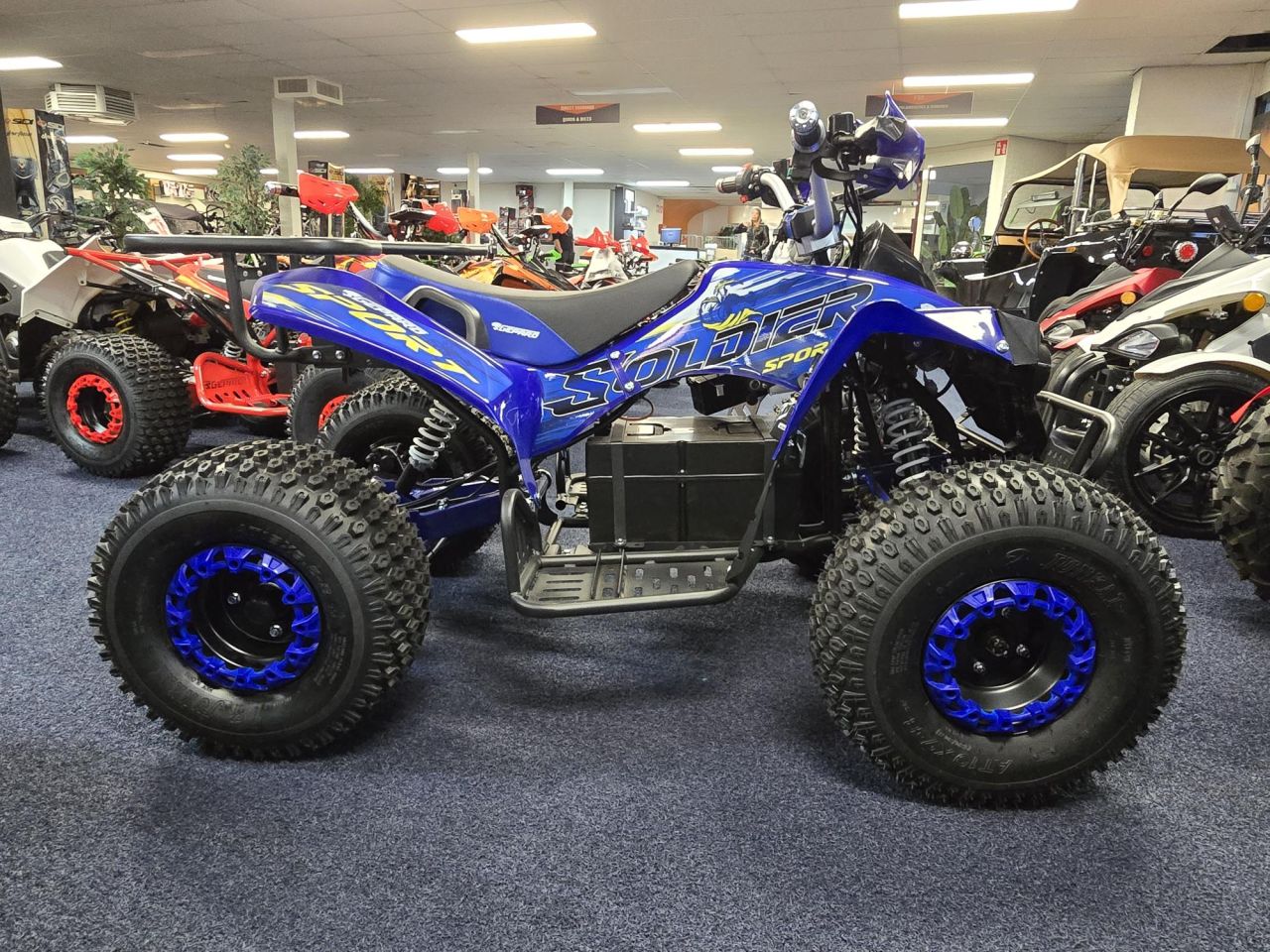 Kinderquad miniquad 2 takt 4 takt elektrisch 49cc 110cc