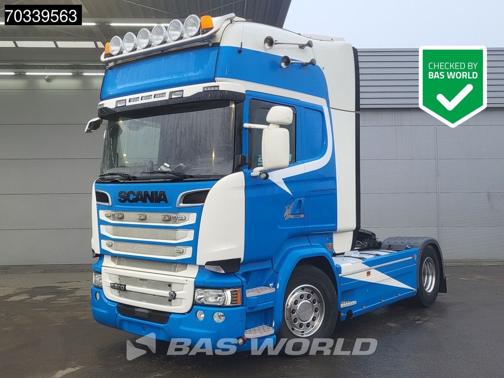 Scania R R580 4X2 V8 Retarder 2x Tanks Standklima Full-Air Navi Xenon Alcoa's
