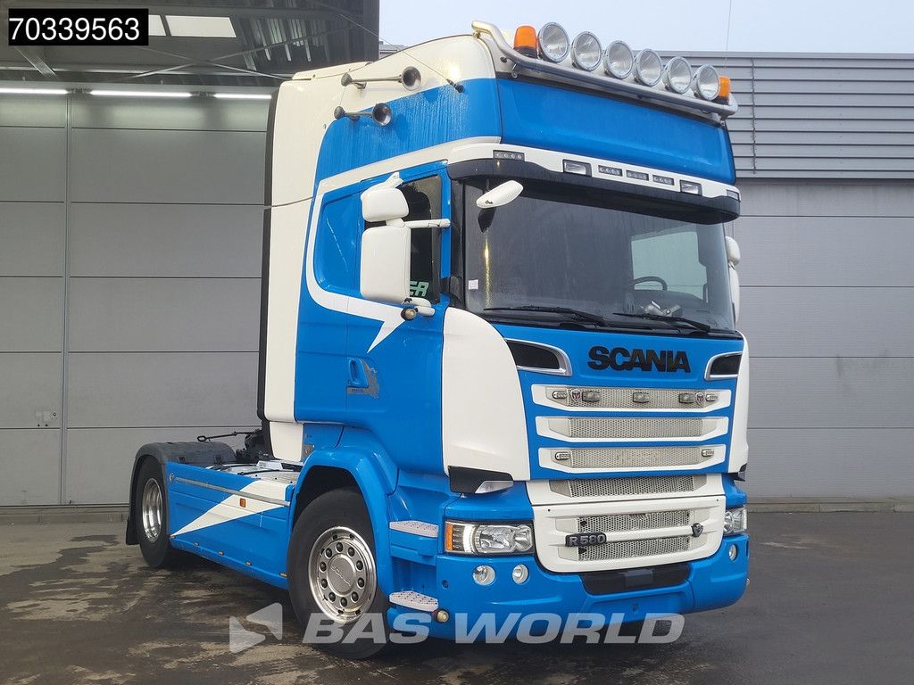 Scania R R580 4X2 V8 Retarder 2x Tanks Standklima Full-Air Navi Xenon Alcoa's