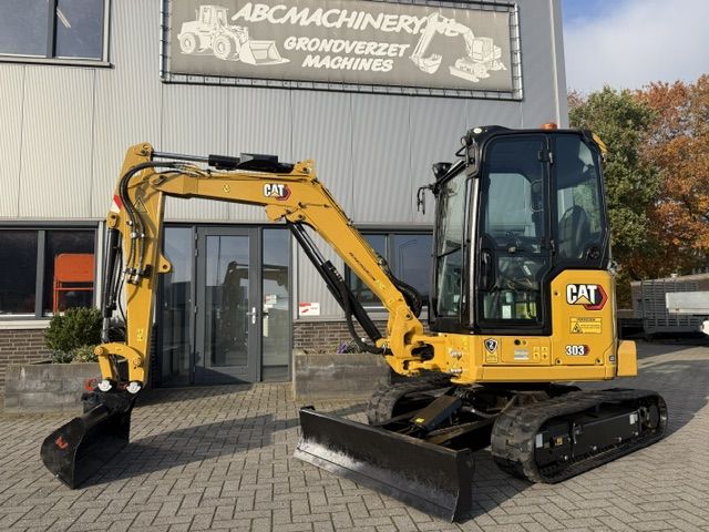 CAT 303 3.2T Bj22 Minigraver minikraan SLP/SRT A/C Camera ETC