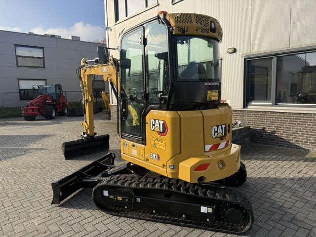 CAT 303 3.2T Bj22 Minigraver minikraan SLP/SRT A/C Camera ETC