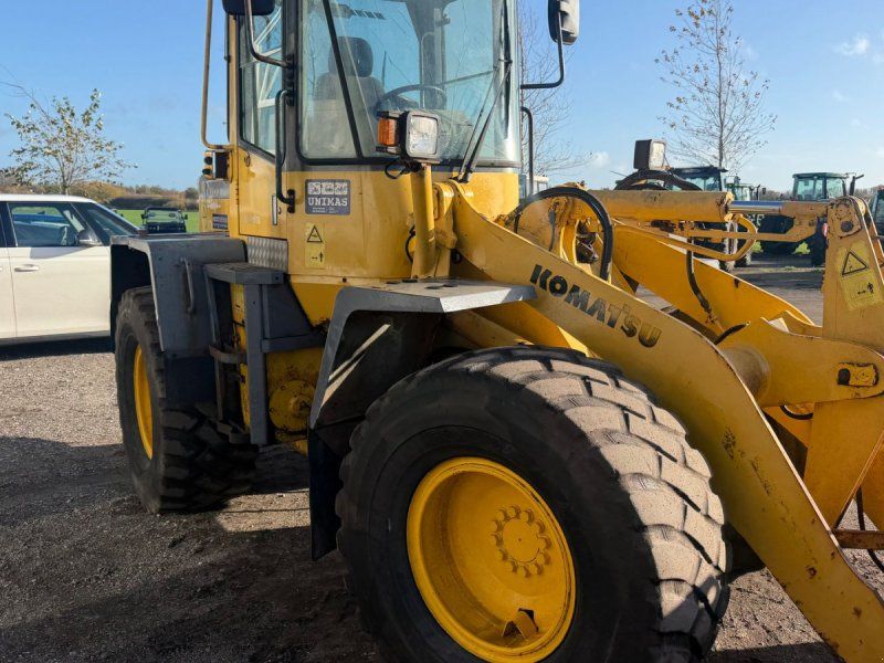 Komatsu WA120 Fin 8 tons gummiged med centralsmøring