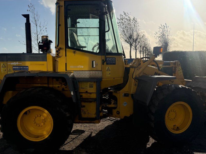 Komatsu WA120 Fin 8 tons gummiged med centralsmøring