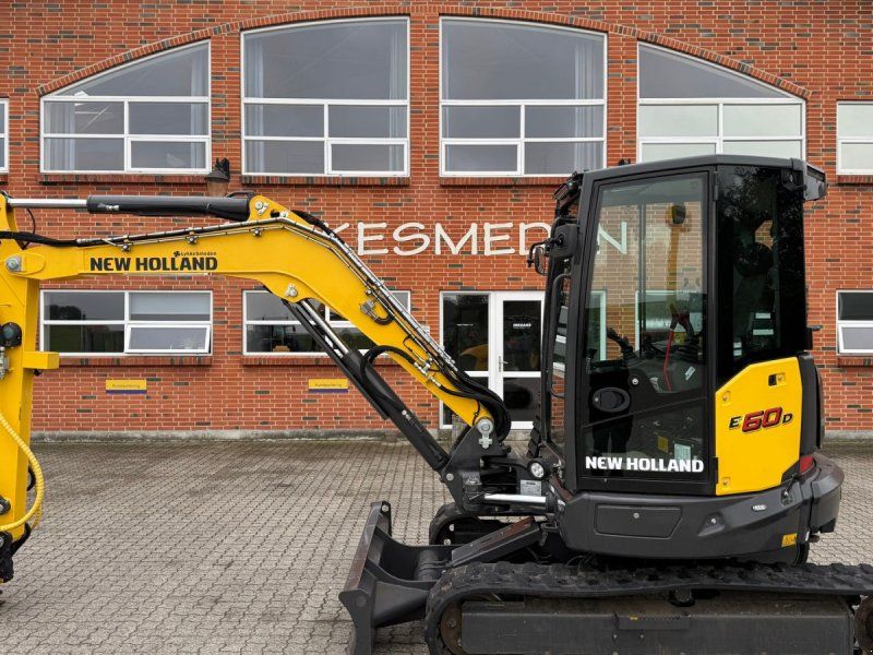 New Holland E60D + Engcon EC206