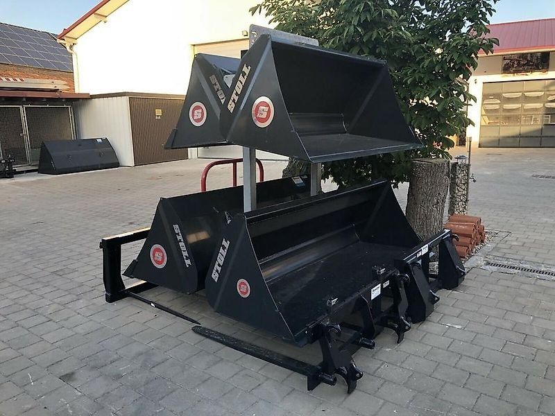 Stoll Schaufel Robust U 1,90 MH Palettengabel Frontladerschaufel