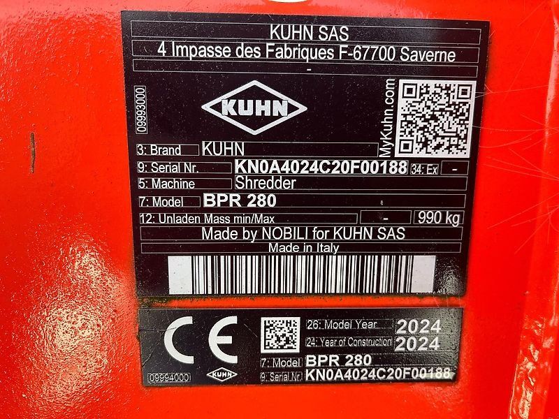 Kuhn BPR 280