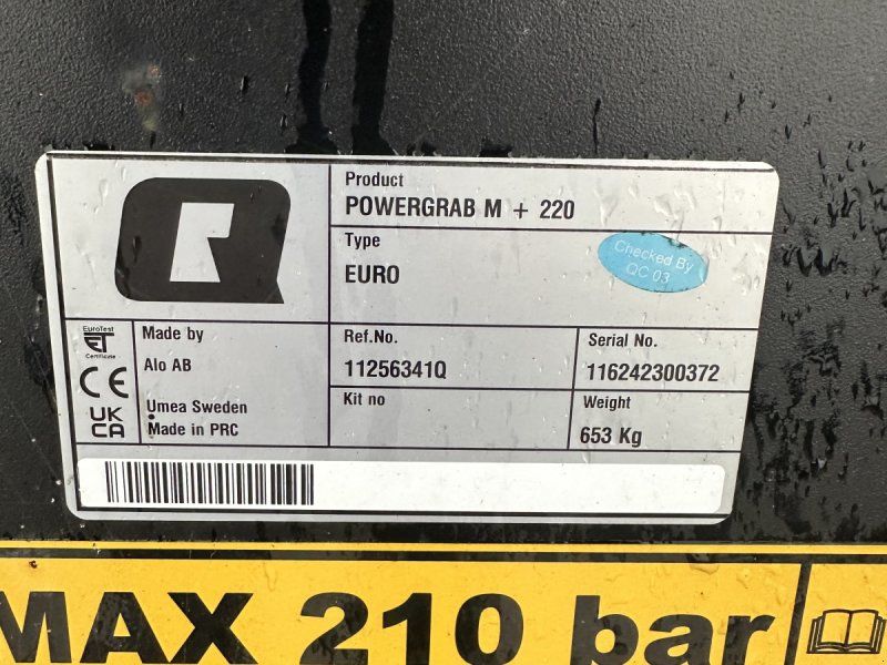 Alö Powergrab M+ 220 EURO