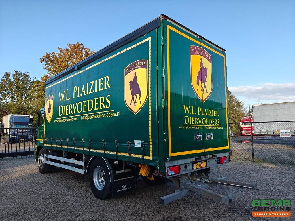 MAN TGM 18.250 4x2 Tageskabine Euro6B – Planenaufbau 6,5 m – Krananschluss – Hartholzboden