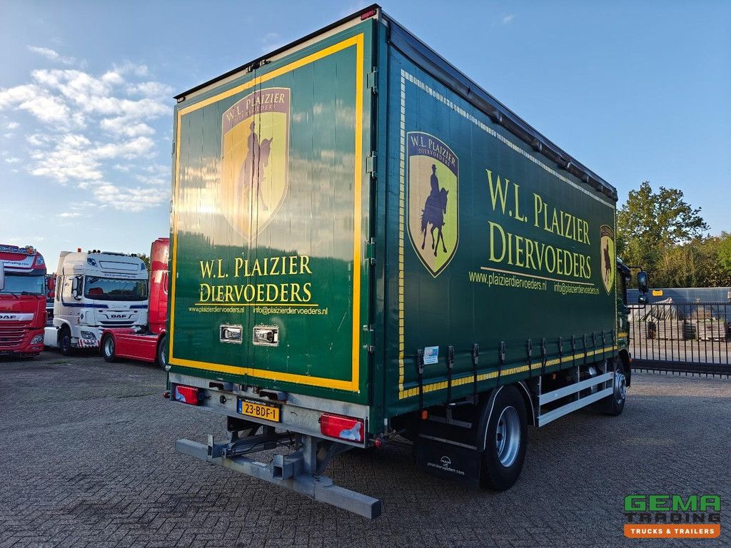 MAN TGM 18.250 4x2 Tageskabine Euro6B – Planenaufbau 6,5 m – Krananschluss – Hartholzboden