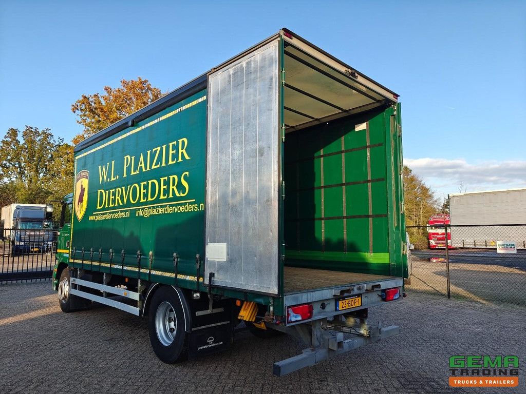 MAN TGM 18.250 4x2 Tageskabine Euro6B – Planenaufbau 6,5 m – Krananschluss – Hartholzboden