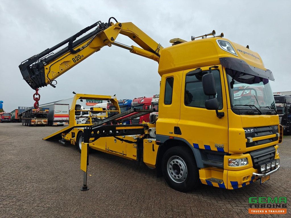 DAF FA CF75.250 4x2 Spacecab Euro5 – Falkom FAS6000 – Amco Veba 820-4s – SmartTacho V2 – 09/2027 TUV