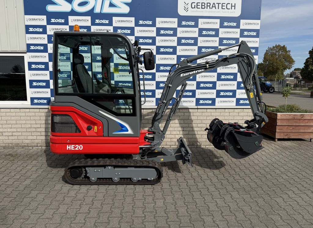 Eurotrac HE20 graafmachine | minigraver