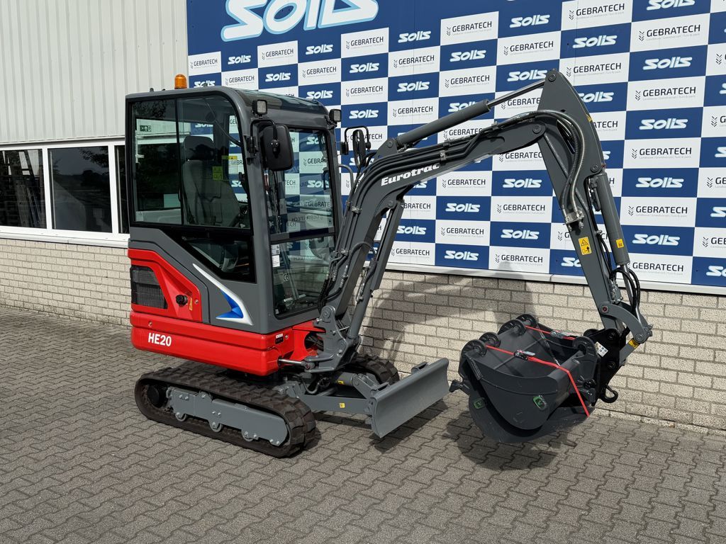 Eurotrac HE20 graafmachine | minigraver