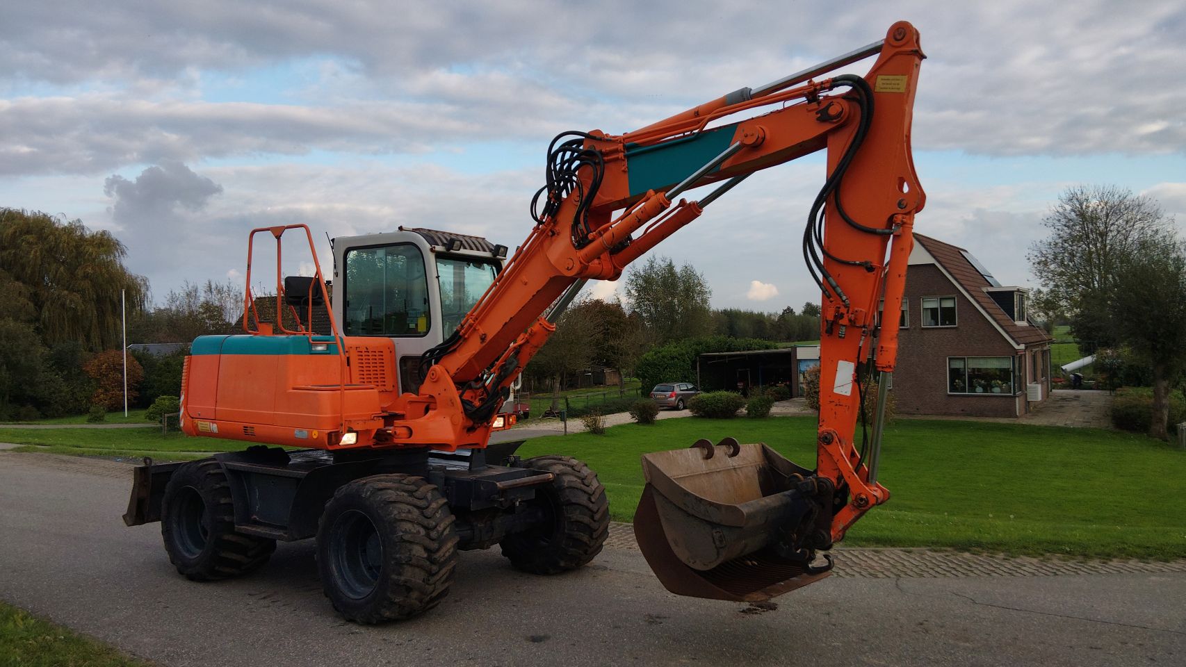 Takeuchi tb175w graafmachine (bj2006) sloop/sorteer