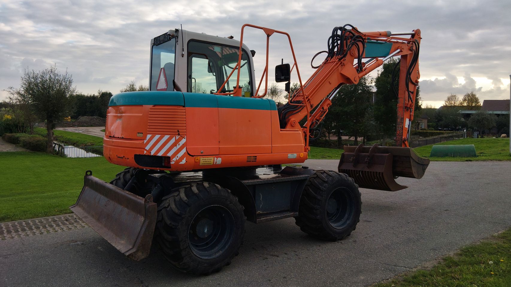 Takeuchi tb175w graafmachine (bj2006) sloop/sorteer