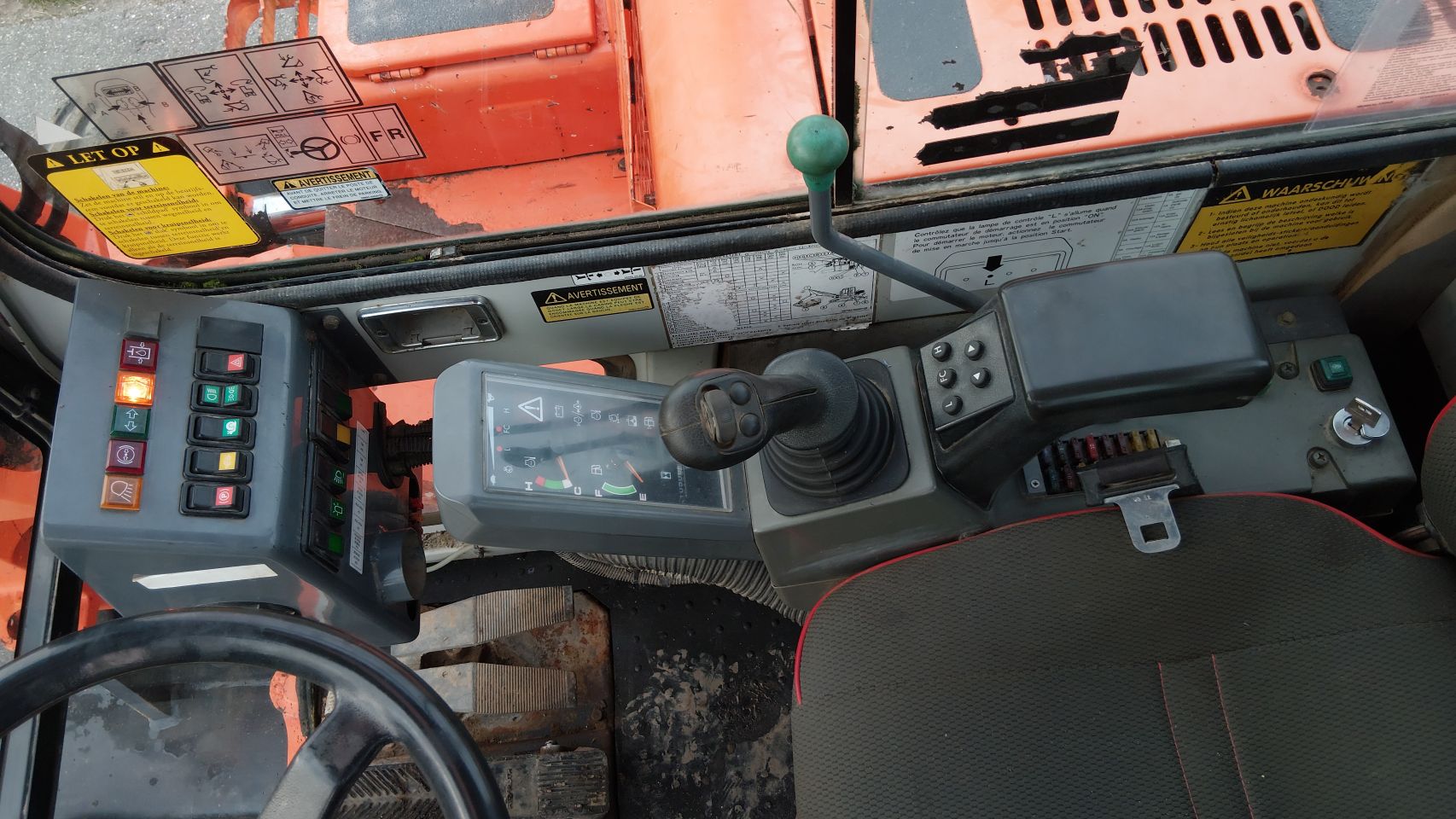 Takeuchi tb175w graafmachine (bj2006) sloop/sorteer