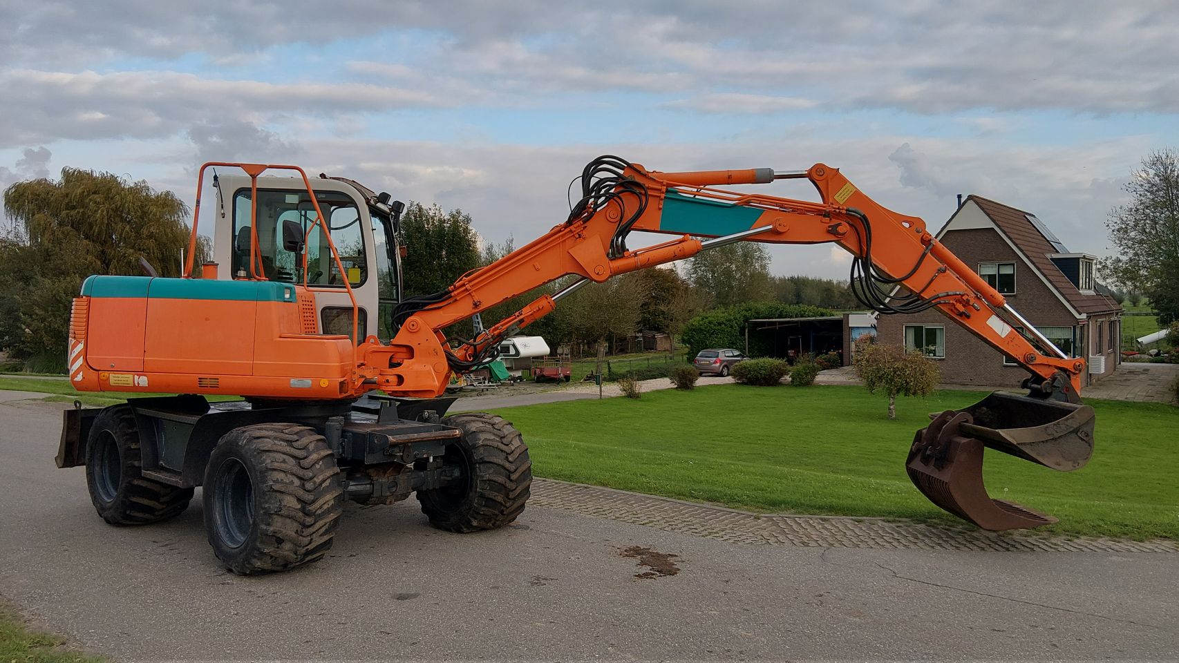 Takeuchi tb175w graafmachine (bj2006) sloop/sorteer